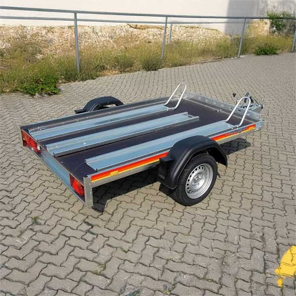 Trailer 1000 kg 2 motoren geremd 100 km/h (MM-04)