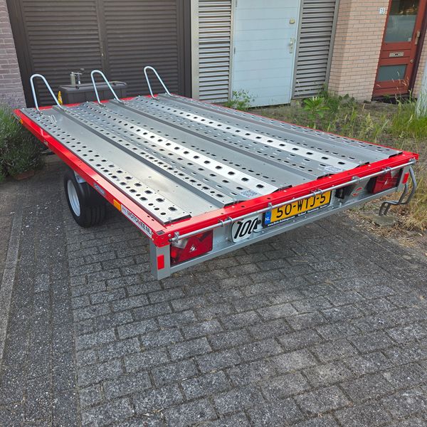 Trailer 1500 kg 3 motoren geremd 100 km/h (MM-07)